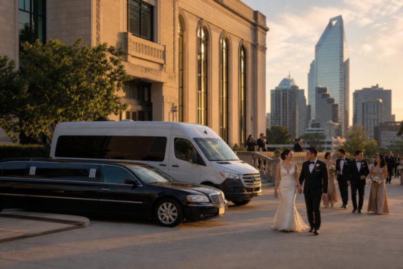 Charlotte Wedding Limo Service: Timeline Planning, Guest Shuttles and Day-of Coordination