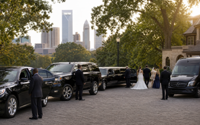 Wedding Transportation Services in Charlotte, NC: Multi-Vehicle Logistics and Venue Drop-Offs