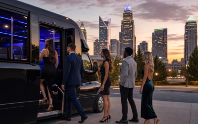 Party Bus Rental in Charlotte, NC: Capacities, Routes and Safety Policies for Group Events