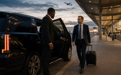 Corporate Executive Limo Service in Charlotte for Roadshows, Meetings and Airport Transfers