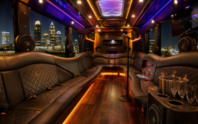 Party Bus Features in Charlotte: Sound Systems, Lighting, Seating Layouts and Safety Equipment