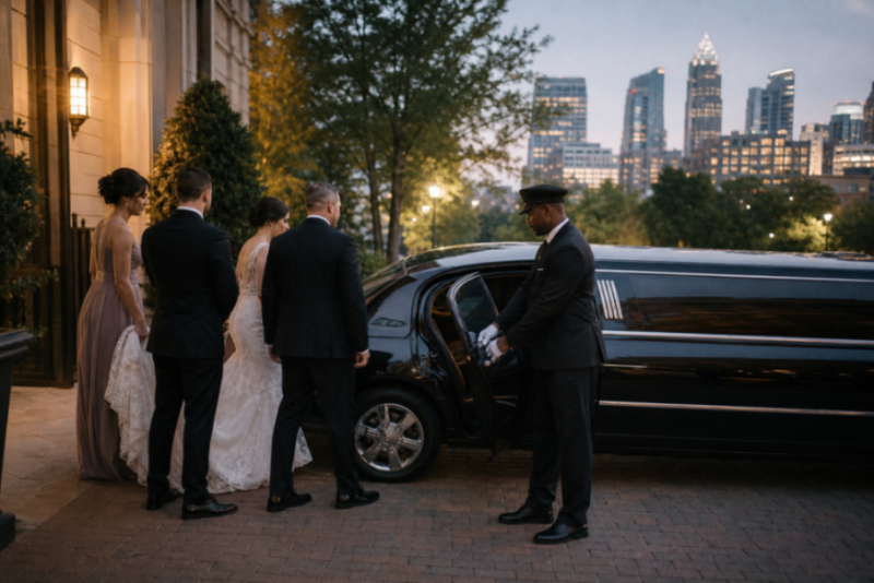 Limo Services in Charlotte: Stretch Limousines, Wedding Packages and Hourly Rentals