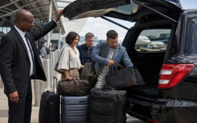 Sedan, SUV, Limo, Sprinter and Party Bus Luggage Capacities for Airport Transfers